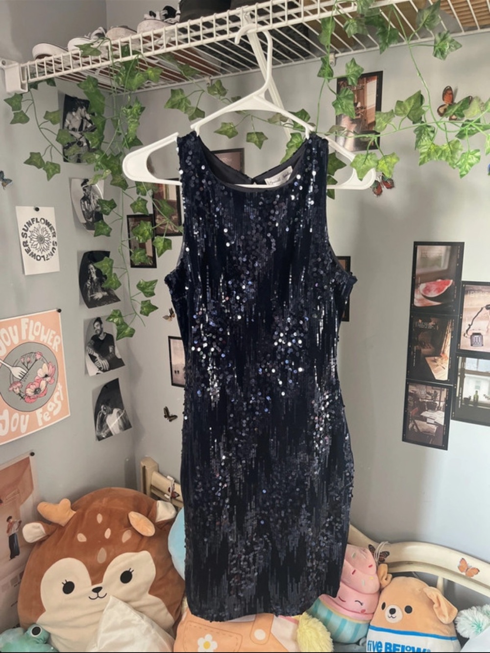 Emerald Sundae Navy Dress